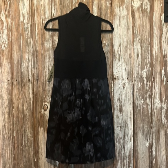 NWT THEORY NOAH VEIL MOCK TURTLENECK SLEEVELESS DRESS, size 8 - Picture 2 of 6